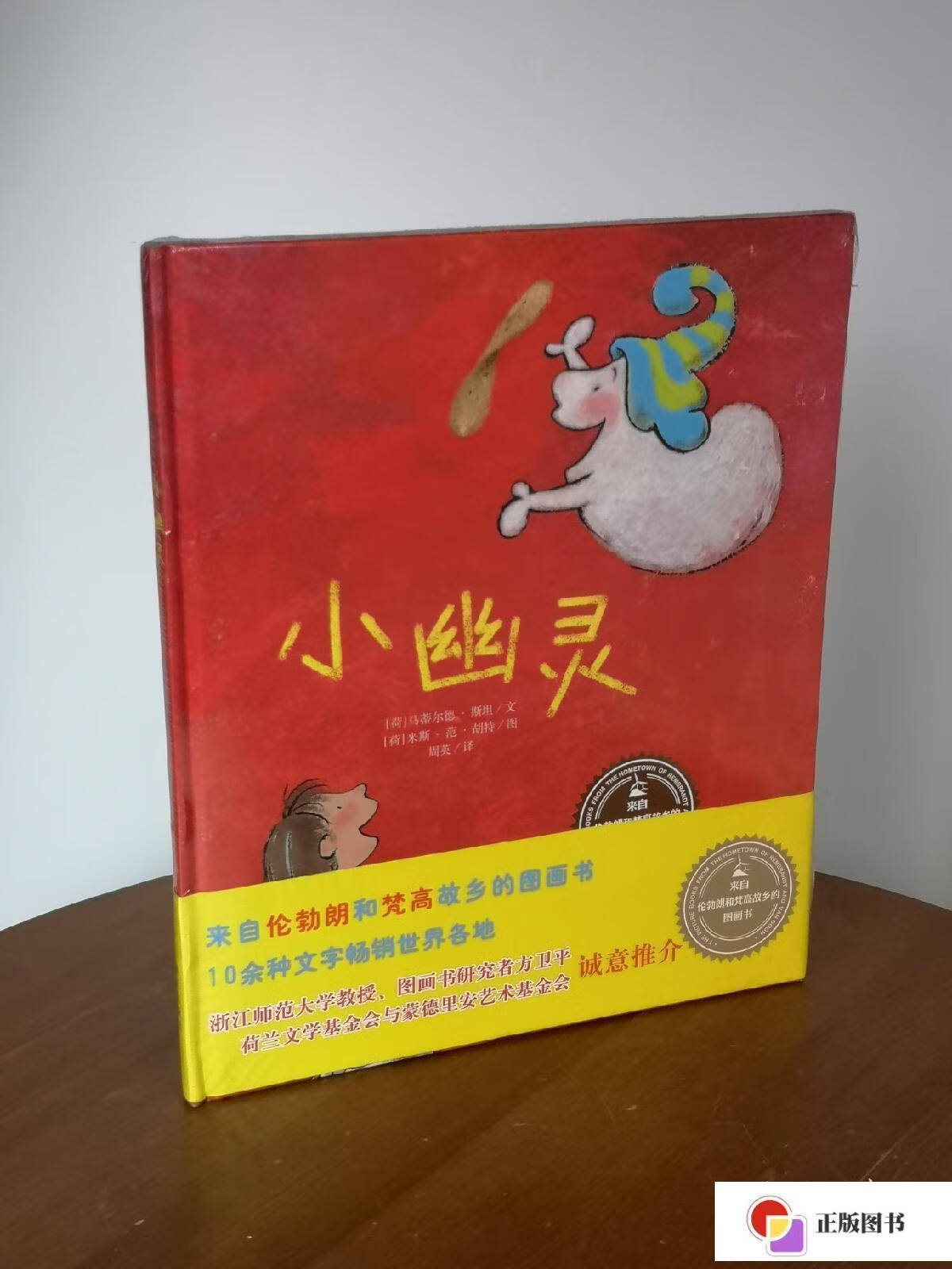 【二手9成新】来自伦勃朗和梵高故乡的图画书·小幽灵 /周英 明天出版