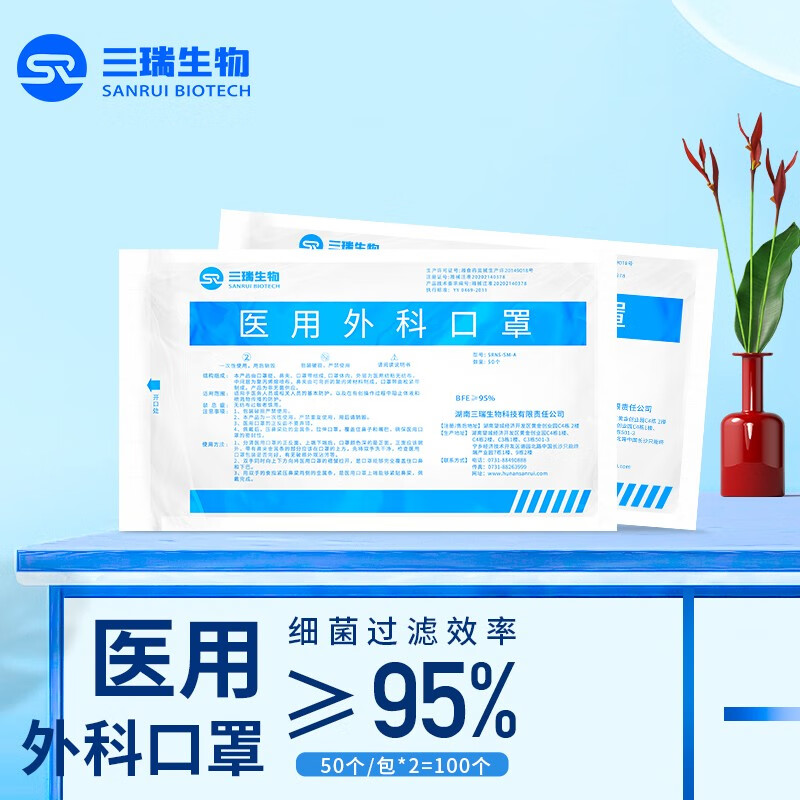 购买高品质口罩|昕三瑞医用外科口罩价格走势