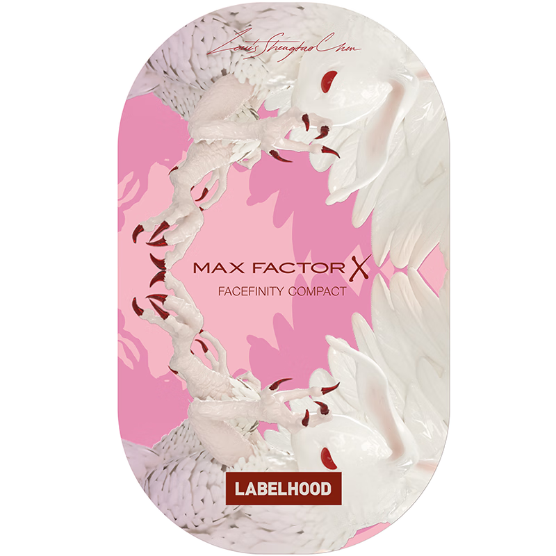 蜜丝佛陀（Max Factor）透滑粉饼蕾虎联名款01号白瓷色定妆防晒蜜粉高光油皮亲妈散粉定妆补妆10g100043524335