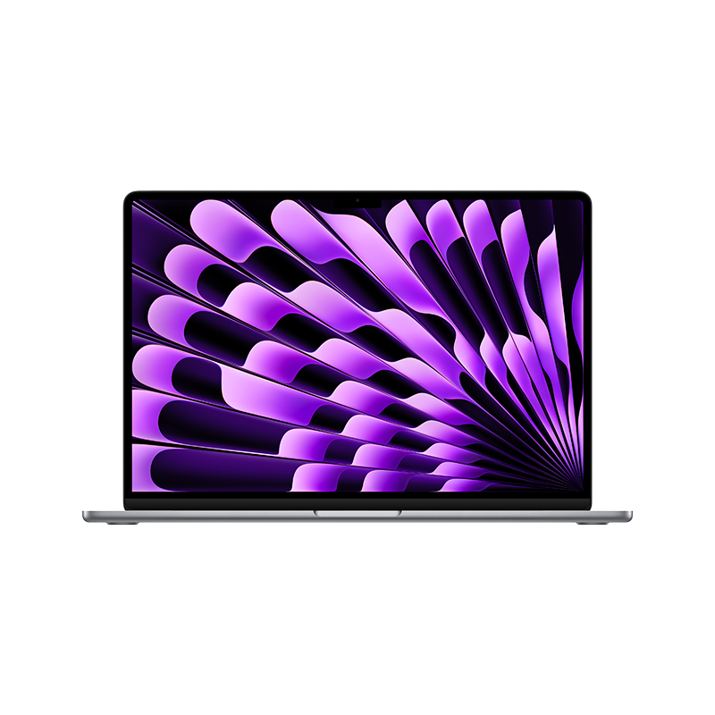 Apple/苹果2023款MacBookAir 15英寸 M2(8+10核)16G 512G深空灰轻薄笔记本电脑Z18N0002E【定制】