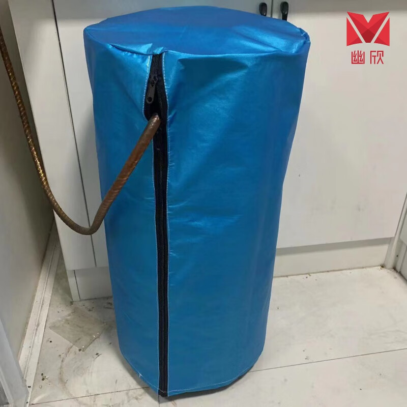煤气瓶保护罩 定制 煤气罐罩保护套防晒套罩装饰防水液化气钢瓶 蓝色