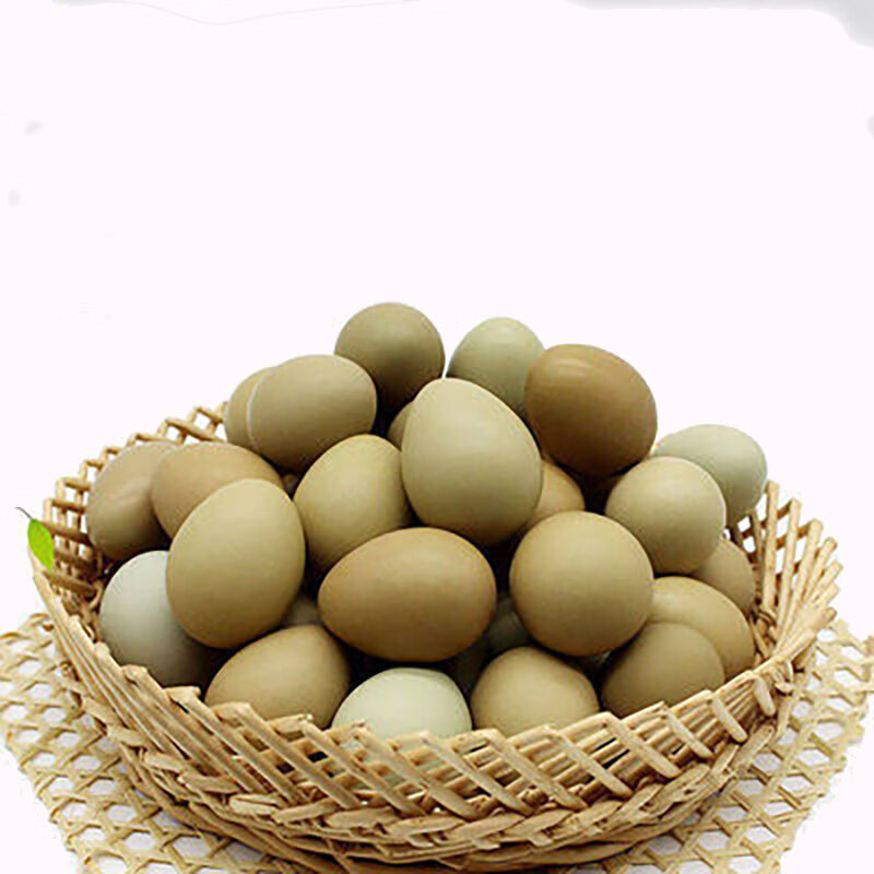 恋潮七彩山鸡蛋散养新鲜野金鸡蛋绿皮鸡蛋正宗散养50枚
