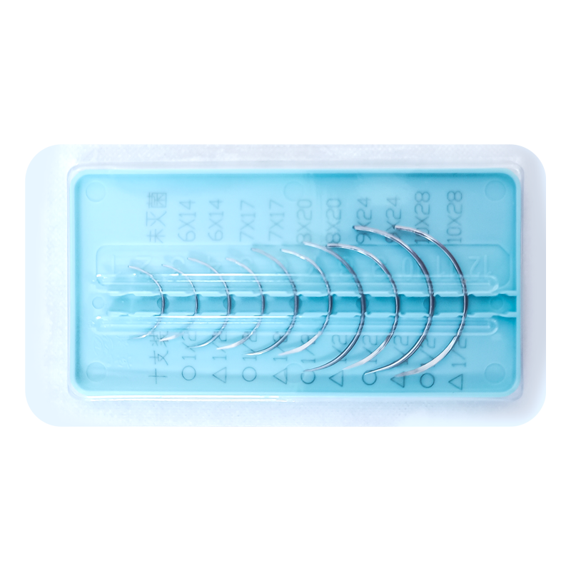 医用整形缝合针 角针圆针弧形针针外科手术器械练习不锈钢混搭针 1/2