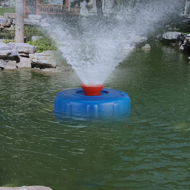 标沐增泵增压泵池塘全自动打氧机增氧机鱼塘养鱼养殖户外鱼池电机