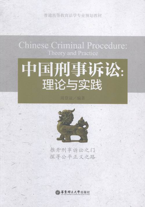 中国刑事诉讼：理论与实践 法律 书籍