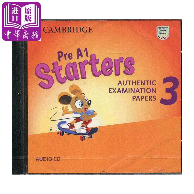 cambridge english pre a1 starters 3 audio cd