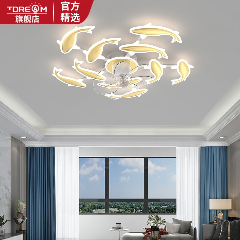 TDREAM品牌高性价比吊扇灯销售趋势及好评|想查吊扇灯价位用什么查询
