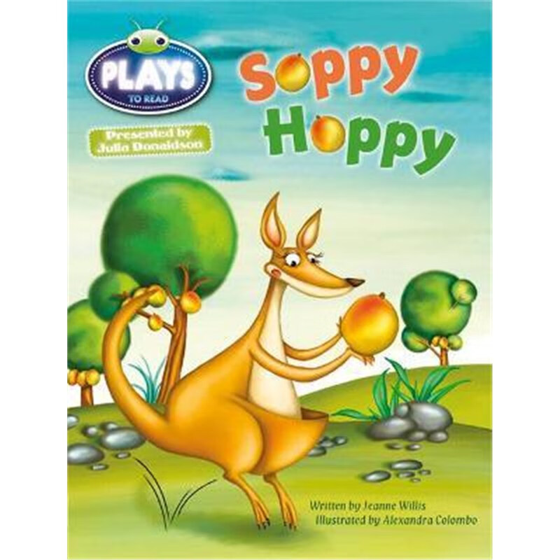 预订julia donaldson plays green/1b soppy hoppy 6-pack