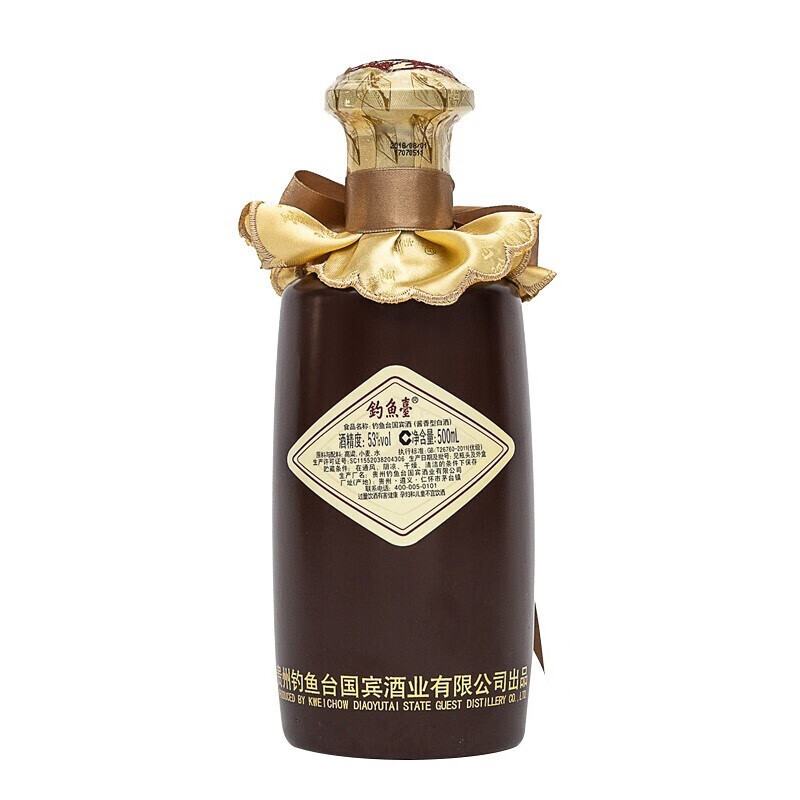 白酒釣魚台 醬香型 53度 500ml 白酒釣魚台 醬香型 53度 500ml