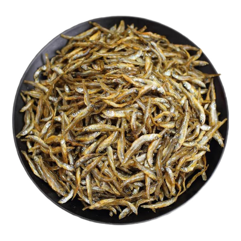 京品冠淡水小魚干地方特產(chǎn)新鮮農(nóng)家自曬小干魚無鹽小魚仔火焙魚干下飯菜 優(yōu)質(zhì)淡水小魚干500g
