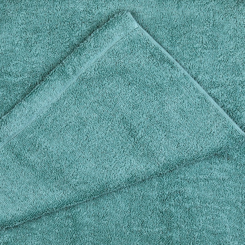 浅野（air kaol）浴巾女士男士加大纯棉100%不掉毛【日本进口】高档成人吸水A类XTC 清水蓝1条（70*140cm）