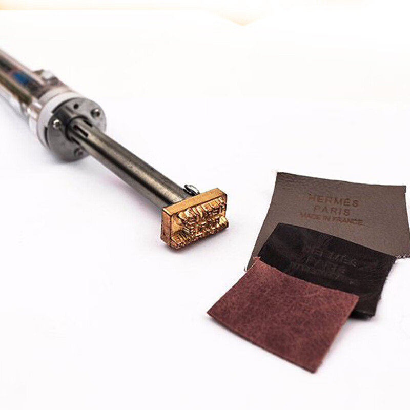 殿荣diy定制手工铜模logo模具私人订制刻印图标热压皮革烫金纯铜商标