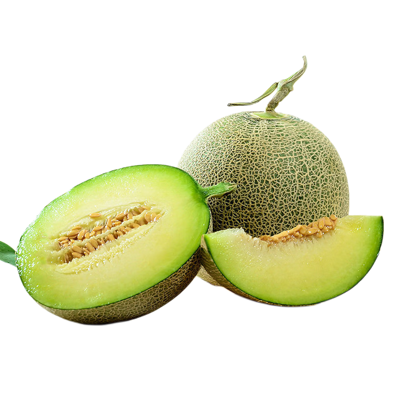 新鲜网纹蜜瓜 玫珑蜜瓜冰淇淋甜瓜 时令新鲜水果 净重4.5斤 精选 27.