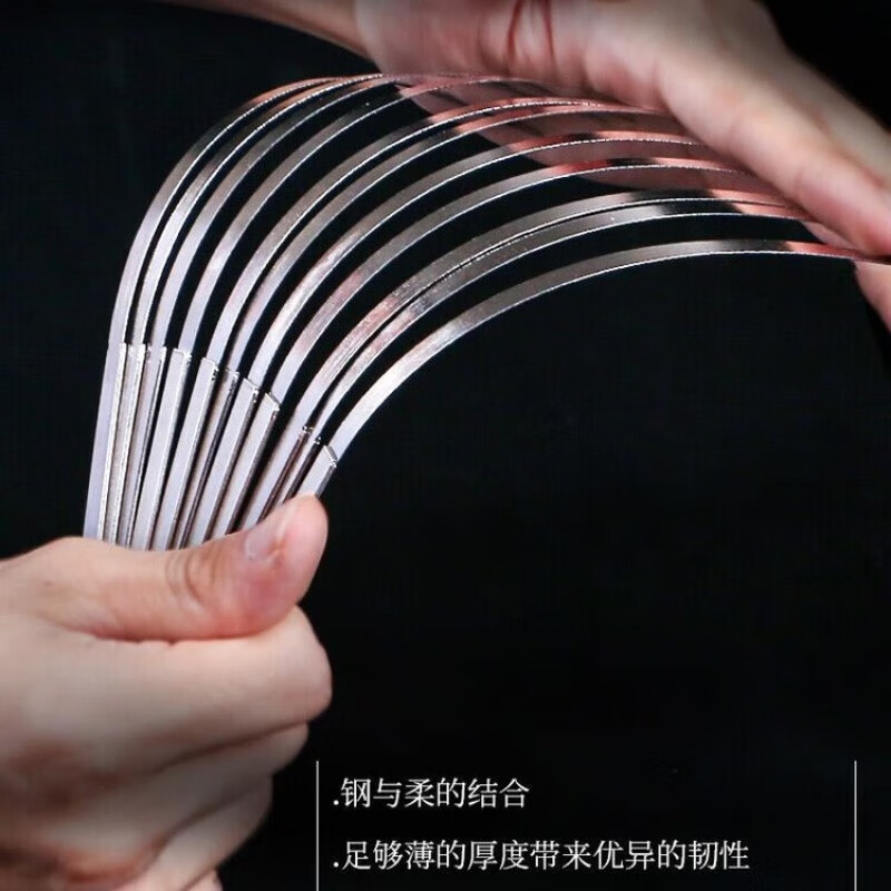 霜魄钛合金扇子防身全扇骨折扇夏天耐用武术器纯属功夫钛纯属 10寸银全铝合金绢布白洒金加坠盒店长推荐
