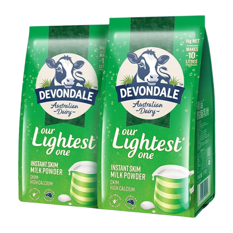 ���ˣ�DEVONDALE���Ĵ�����ԭװ���� ��֬��۳���������ȫ���̷�1kg��װ ��֬�̷�1kg*2��