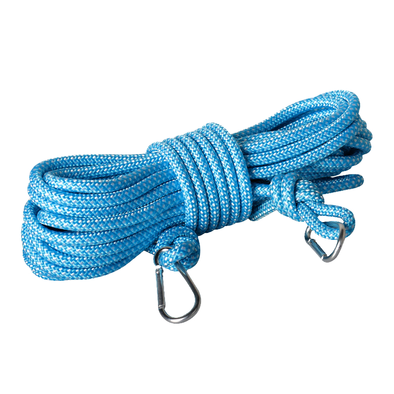 乐活旅行 晾衣绳 户外晾衣服尼龙绳子旅行必备行李打包可调节长短固定绳 蓝色