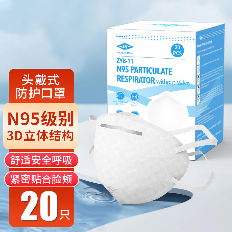 雅兰仕N95头戴式口罩：价格走势，防护效果一流