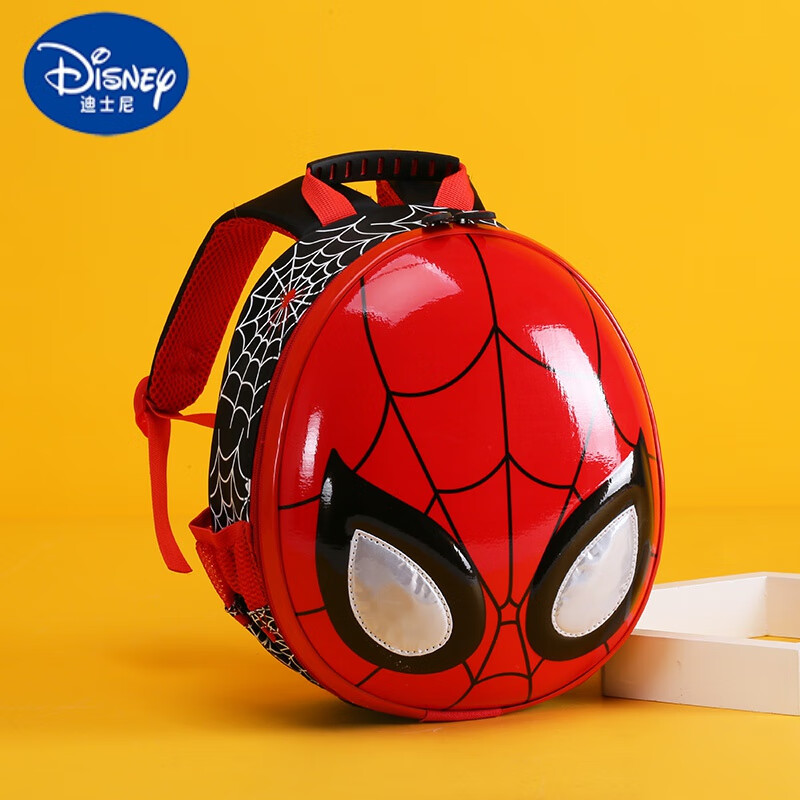 蜘蛛侠书包幼儿园男童3-5岁宝宝超轻减负蛋壳包可爱卡通儿童背包