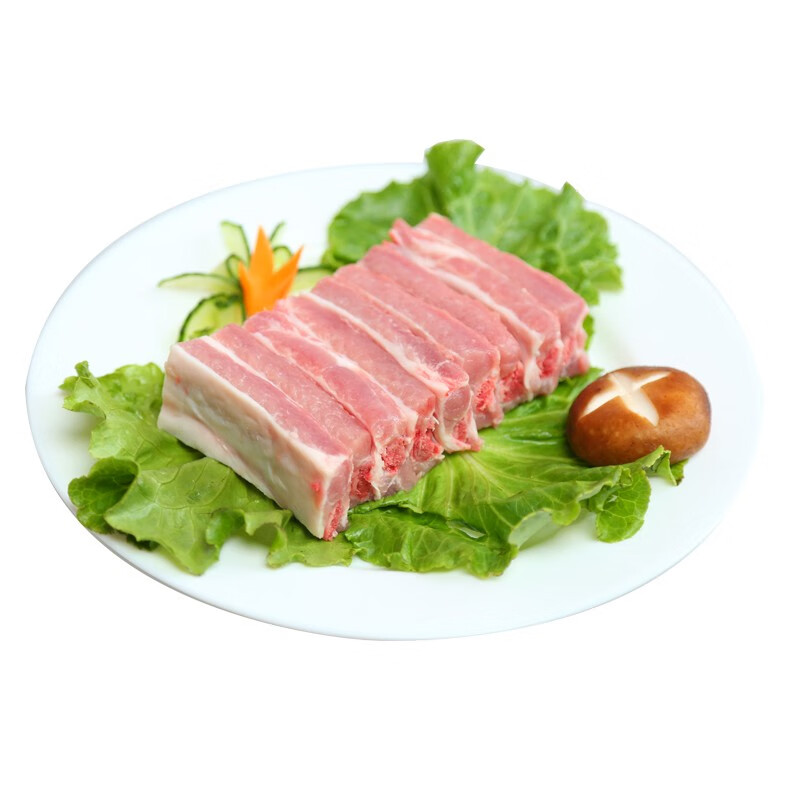 爱森(saic)精修肋排400克/盒 冷鲜猪肉 新鲜生猪肉 肋排条 排骨
