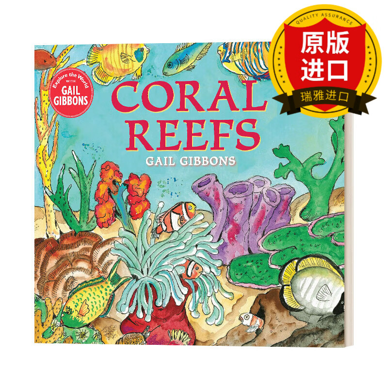 coral reefs (new & updated edition) 珊瑚礁 盖尔吉本斯少儿百科