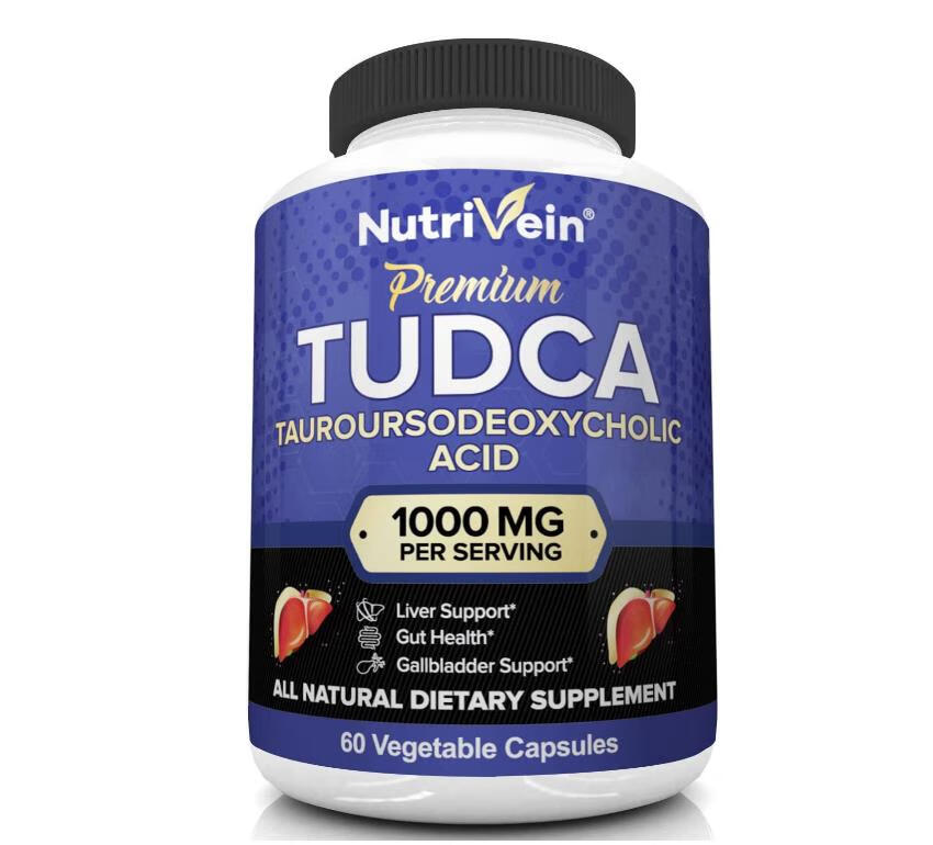 美国nutriveintudcaliverdetox胆汁盐胆酸胶囊肝酶1000mg60粒 mg60粒