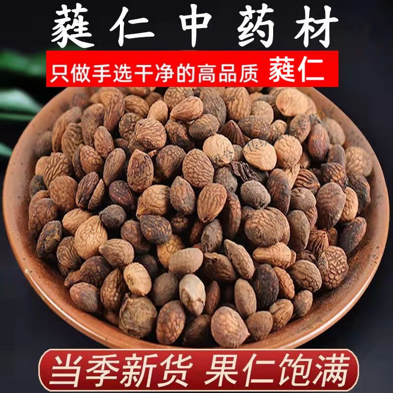 北京同仁堂芮仁蕤仁 500克 蕤仁 蕤核 蕤子 棫仁中药材 500g