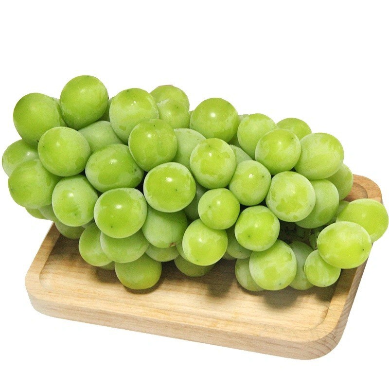 甜芋果月阳光玫瑰晴王葡萄日本引进品种香印无籽提子 当季水果 2斤