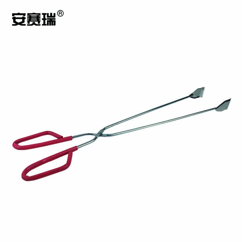 安赛瑞 环卫垃圾钳垃圾夹(5把装)长塑柄垃圾拾物器取物器 火钳碳夹