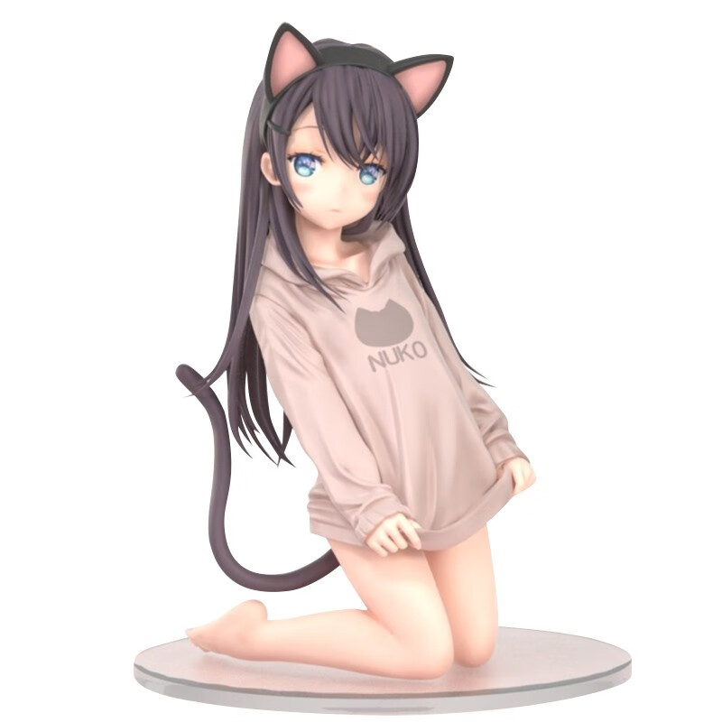 ochi lipka 猫耳少女 绪稚美少女公仔人偶 机箱造型摆件饰品礼品收藏