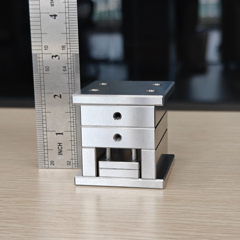 机加工业礼品迷你模架摆件模胚导柱导套不锈钢模型中秋送礼桌面摆