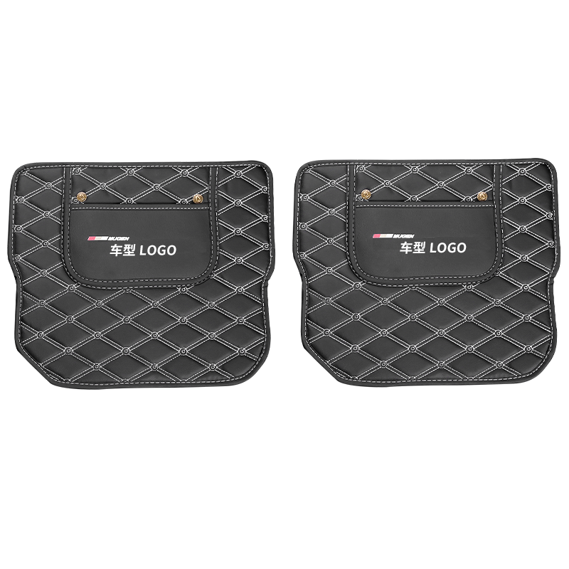 莎米特 適用于奧德賽艾力紳座椅防踢墊 15-21款專用混動(dòng)奧德賽椅背保護(hù)防踢墊 艾力紳改裝飾用品 奧德賽-座椅防踢墊【超纖皮款2片】