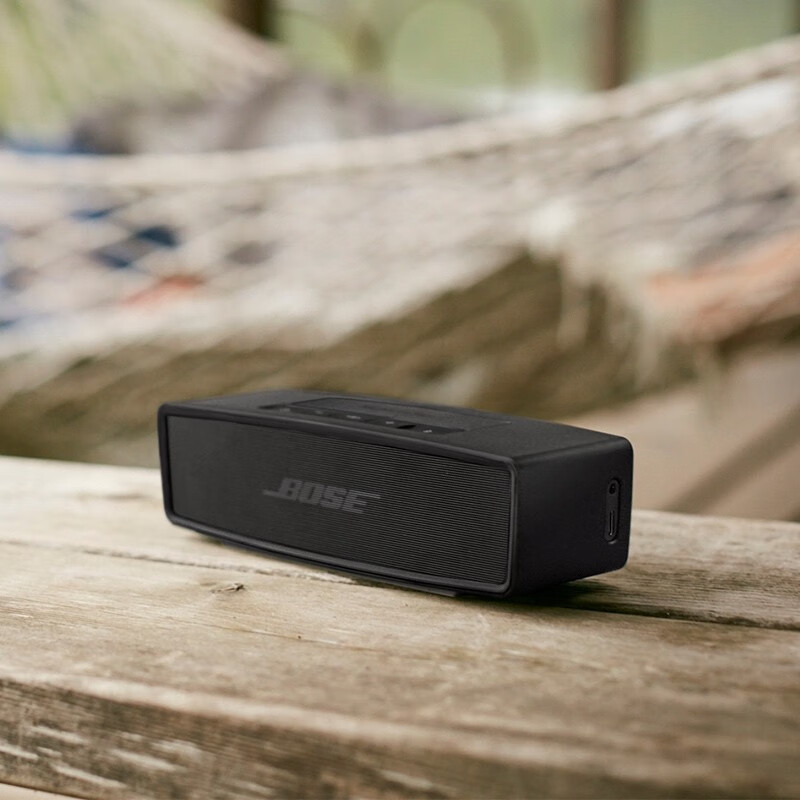 Bose SoundLink Mini蓝牙扬声器II 迷你无线便携重低音蓝牙音箱音响低音炮mini2 银白色-特别版