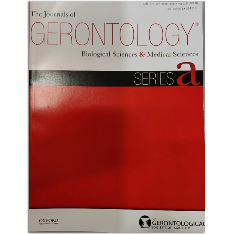 【单期可选】Journals of Gerontology: Biological Sciences 2020年6月刊