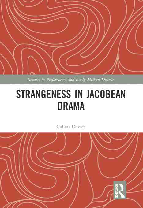 预售 按需印刷 strangeness in jacobean drama