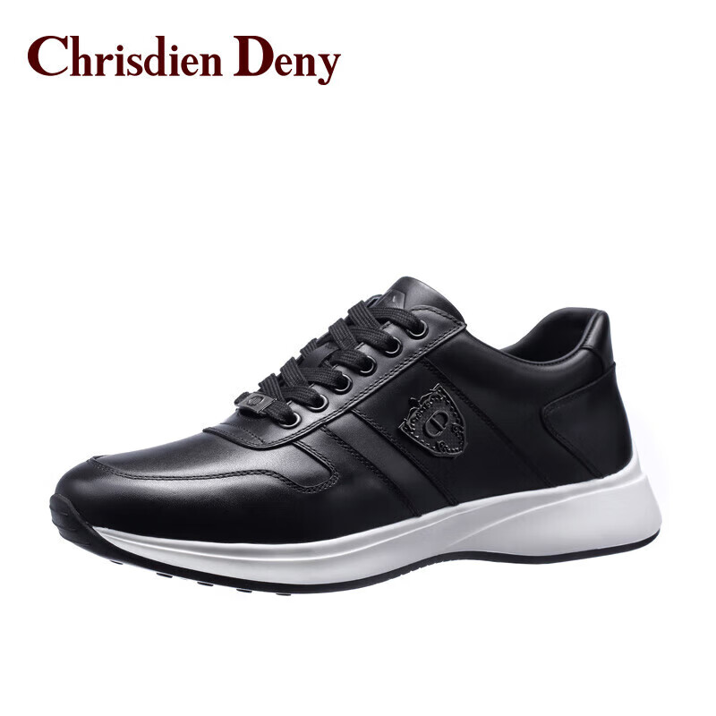 chrisdien deny/克雷斯丹尼男鞋2022秋季新款商务休闲皮鞋男士一脚蹬