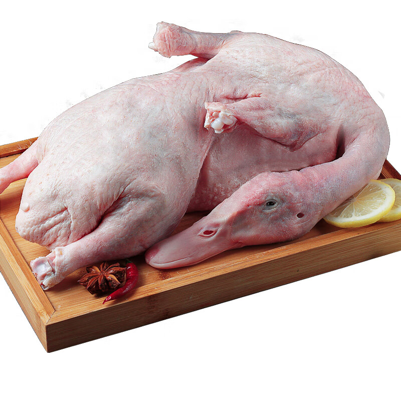 果亦橙【jd物流新鲜现杀老鸭子整只鸭货生鲜食材老鸭肉新鲜冷冻食品