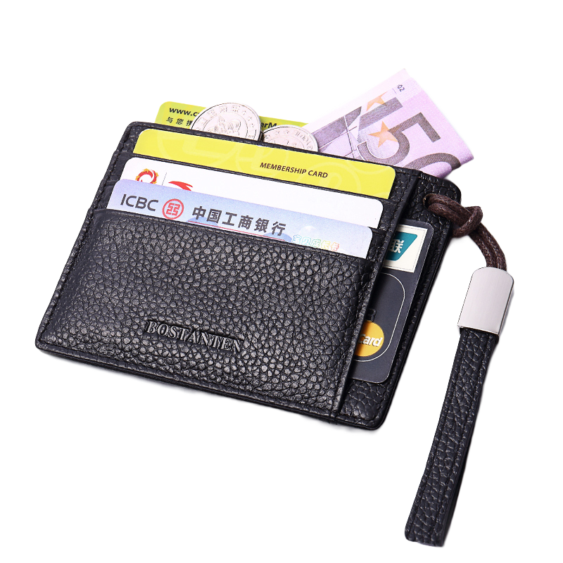 波斯丹顿 卡包名片夹 头层牛皮男士驾驶证皮套银行卡套钱夹