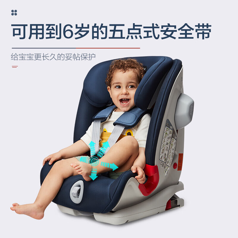 宝得适宝宝汽车儿童安全座椅isofix接口百变骑士2个月可以用吗？
