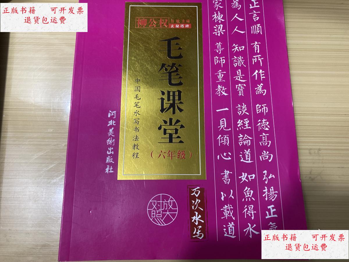 成新】中国毛笔水写书法教程-毛笔课堂 柳公权 玄秘塔碑 六年级 /肖敏