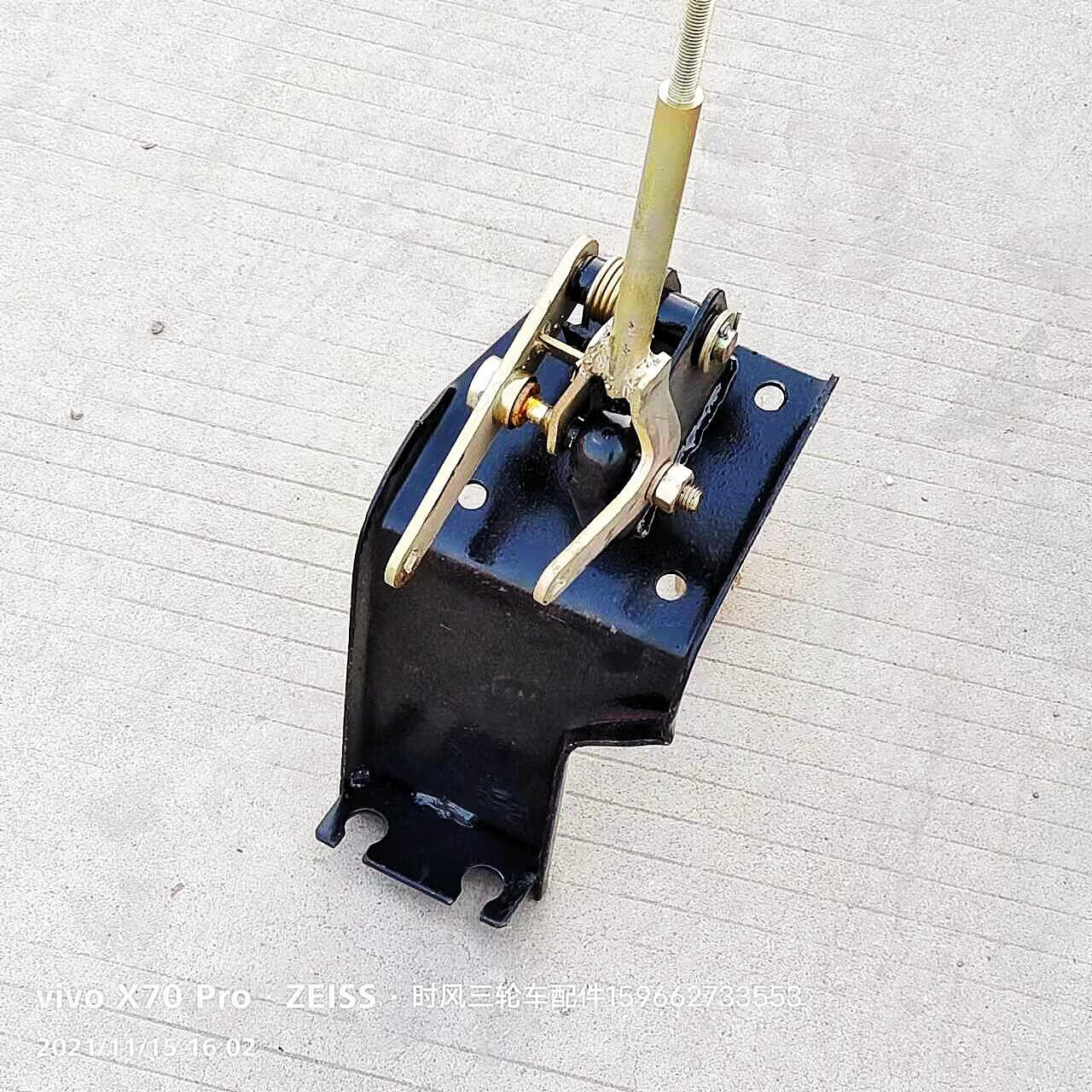 刘不丁时风农用三轮车汽车配件风云风骏 档线式 挂档座总排挡杆总成