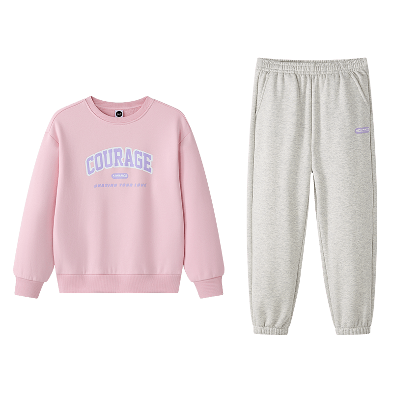 361ͯװŮͯӺ֯װ궬¿ͨ˶ͯװ /ԭɫ 150cm