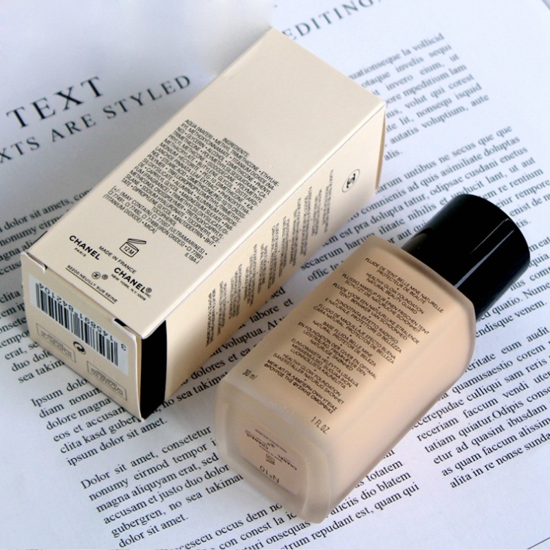 香奈儿(chanel) chanel香奈儿米色时尚自然亮肌粉底液30ml 新款b10#米