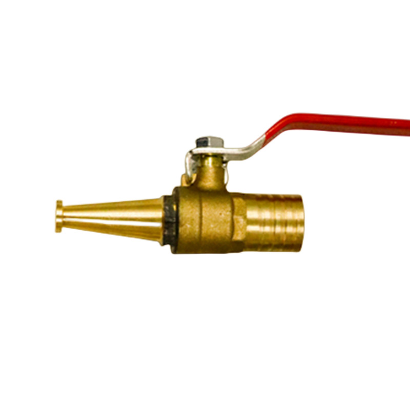 京采无忧 消防卷盘水枪头自救软管铜枪头喷嘴阀门开关高压喷枪车用