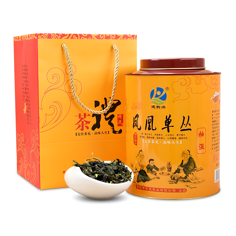 健韵阁 抽湿鸭屎香 凤凰单枞茶单丛茶 茶叶 乌龙茶500g