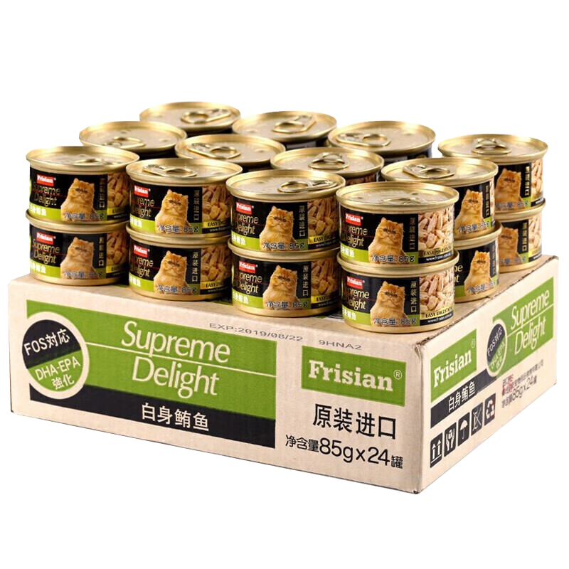 ������(Frisian)̩������è��ͷ����è��ʳ����è��ʪ��ͨ����è�� ��������+ţ�� 85g*24�� 126Ԫ