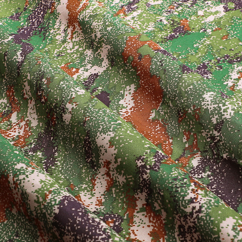 婉和 迷彩布星空迷彩布料21式新帆布会议桌布遮阳布丛林伪装布1.5米宽