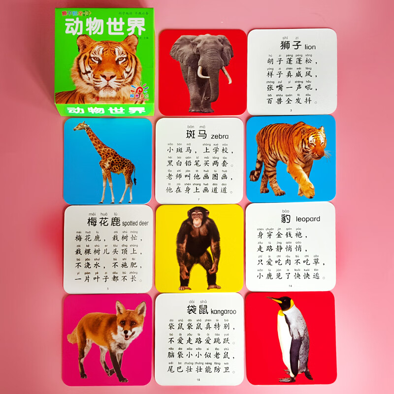 婴儿书早教宝宝 撕不烂卡片 儿歌启蒙早教书 1-2-3岁儿童认知看图识物