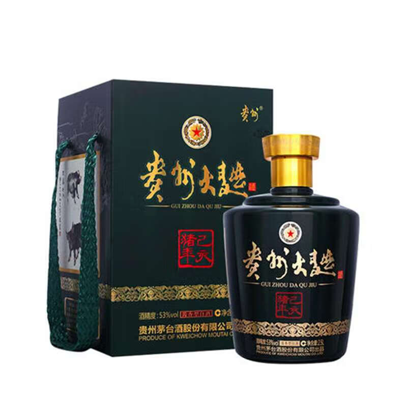 茅台(moutai)贵州大曲酒(己亥猪年)53度 2.5l 单坛装