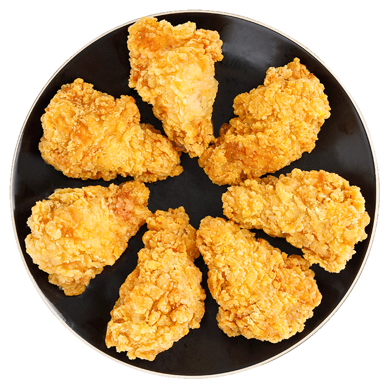 好评率:98%凤祥食品 冷冻鸡肉炸鸡食品 香辣翅根500g*1袋4查看详情