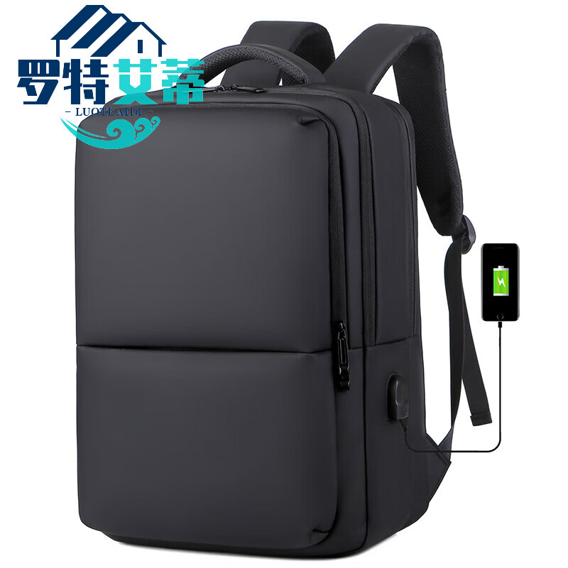 皮里奥电脑背包17.3英寸外星人笔记本电脑包M15 R6双肩背包15.6英寸M17 2601黑色 15.6英寸